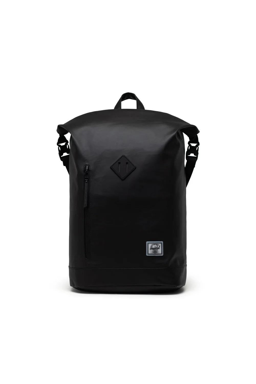 ROLL TOP BACKPACK BLACK