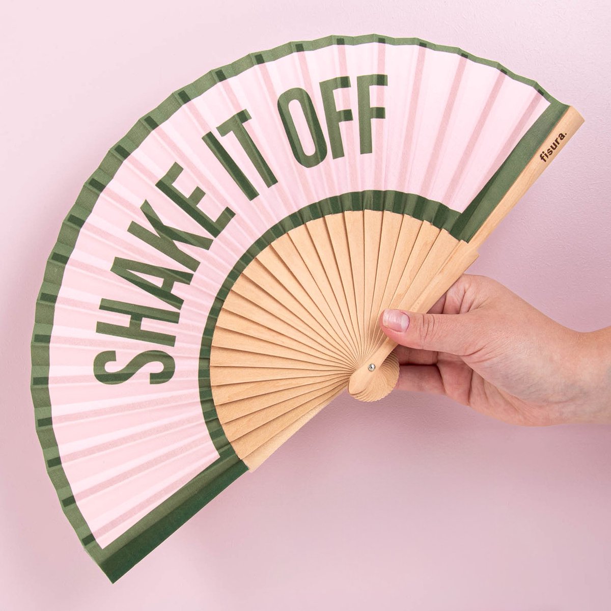 Hand Fan “Shake It Off”