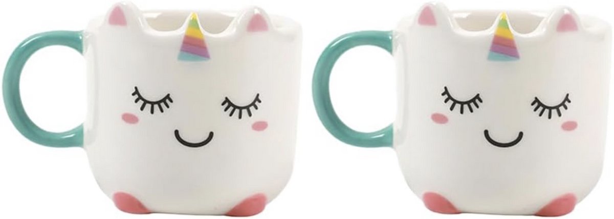 Espresso Mug Set of 2 Unicorn