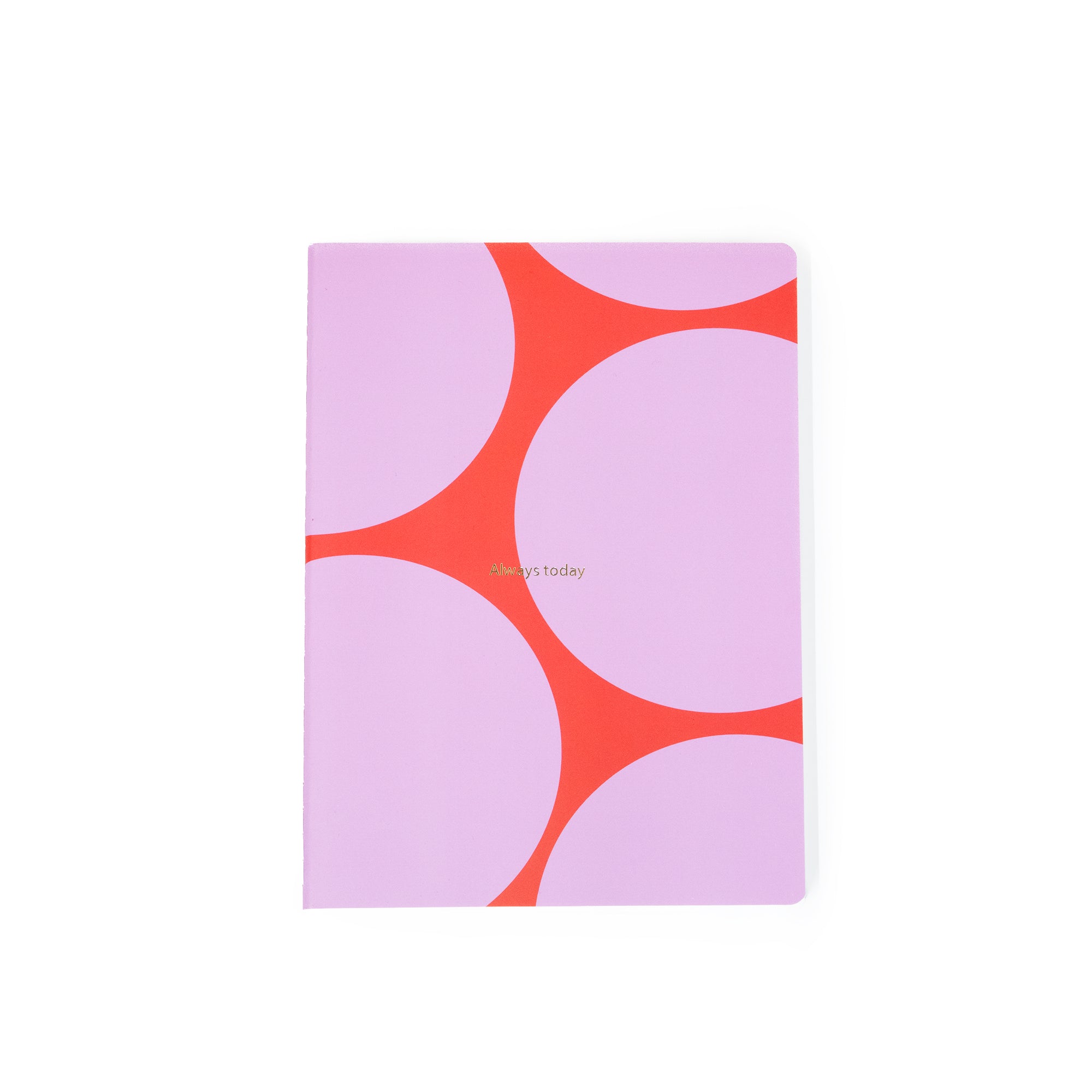A5 Notebook "Always Today" - Red
