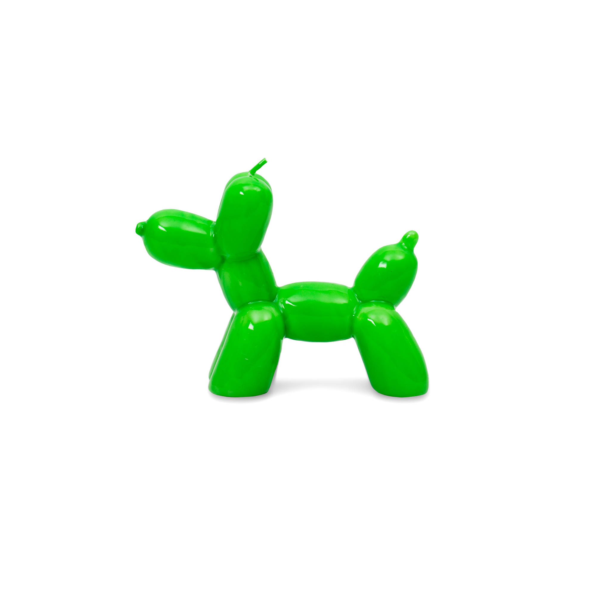 Candle "Balloon Dog" - Green