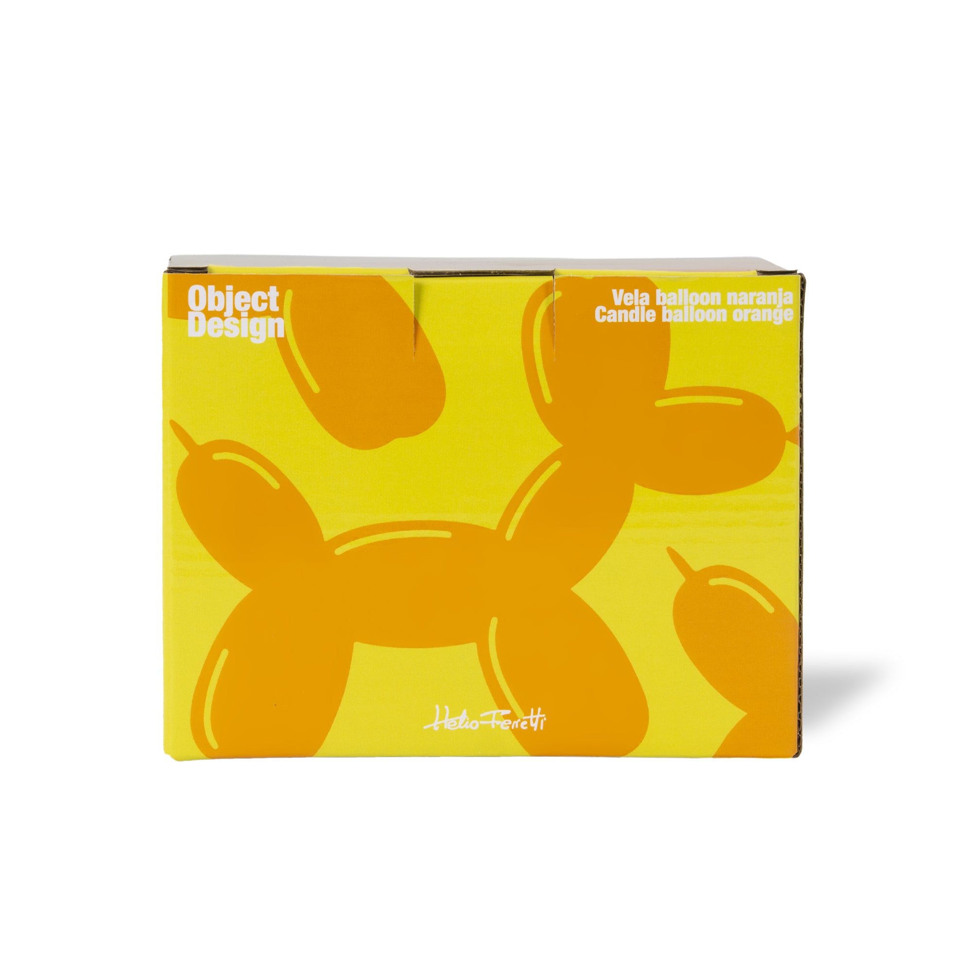 Candle "Balloon Dog" - Orange