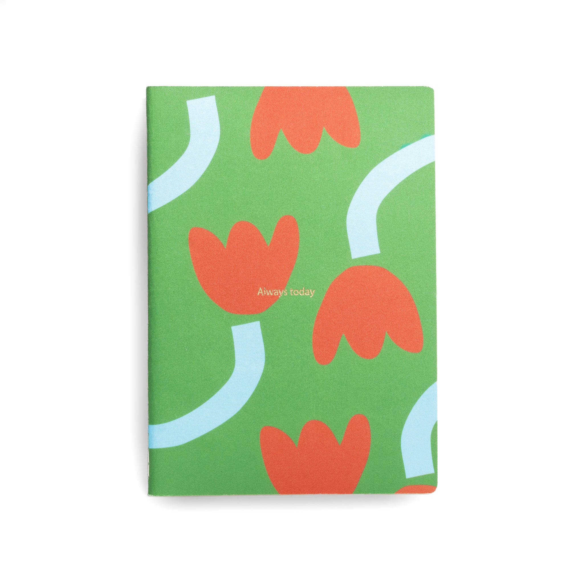 A5 Notebook "Tulip" - Green
