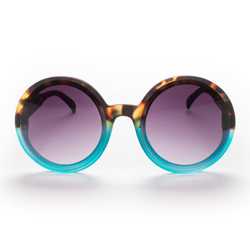 SUNGLASSES MONICA - HAVANA BLUE