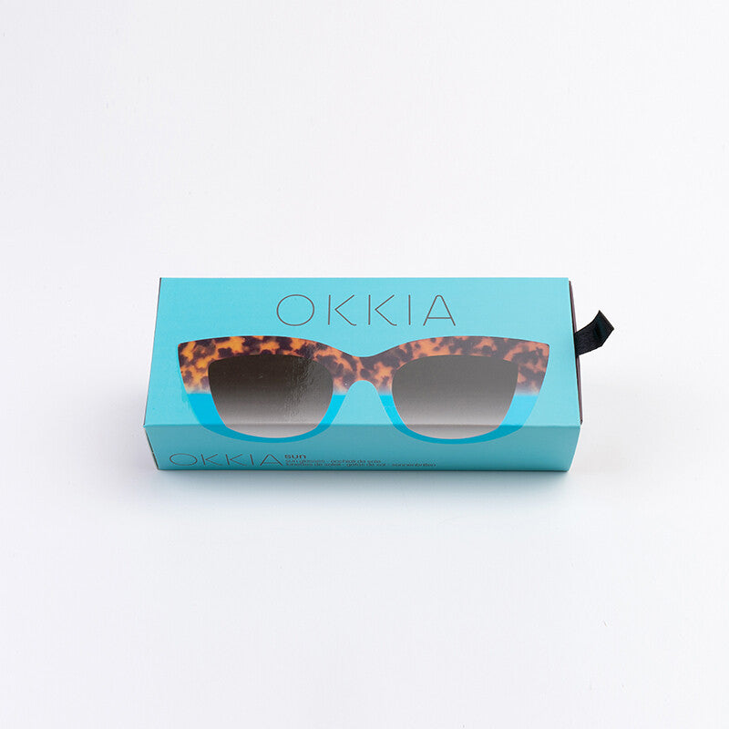 SUNGLASSES CLAUDIA - HAVANA BLUE