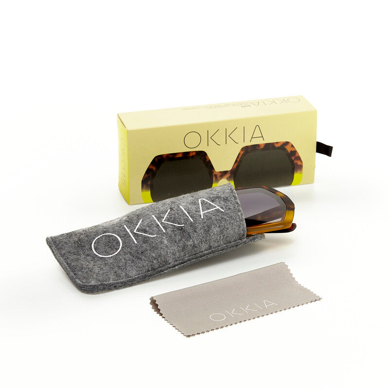 SUNGLASSES EMMA - HAVANA YELLOW