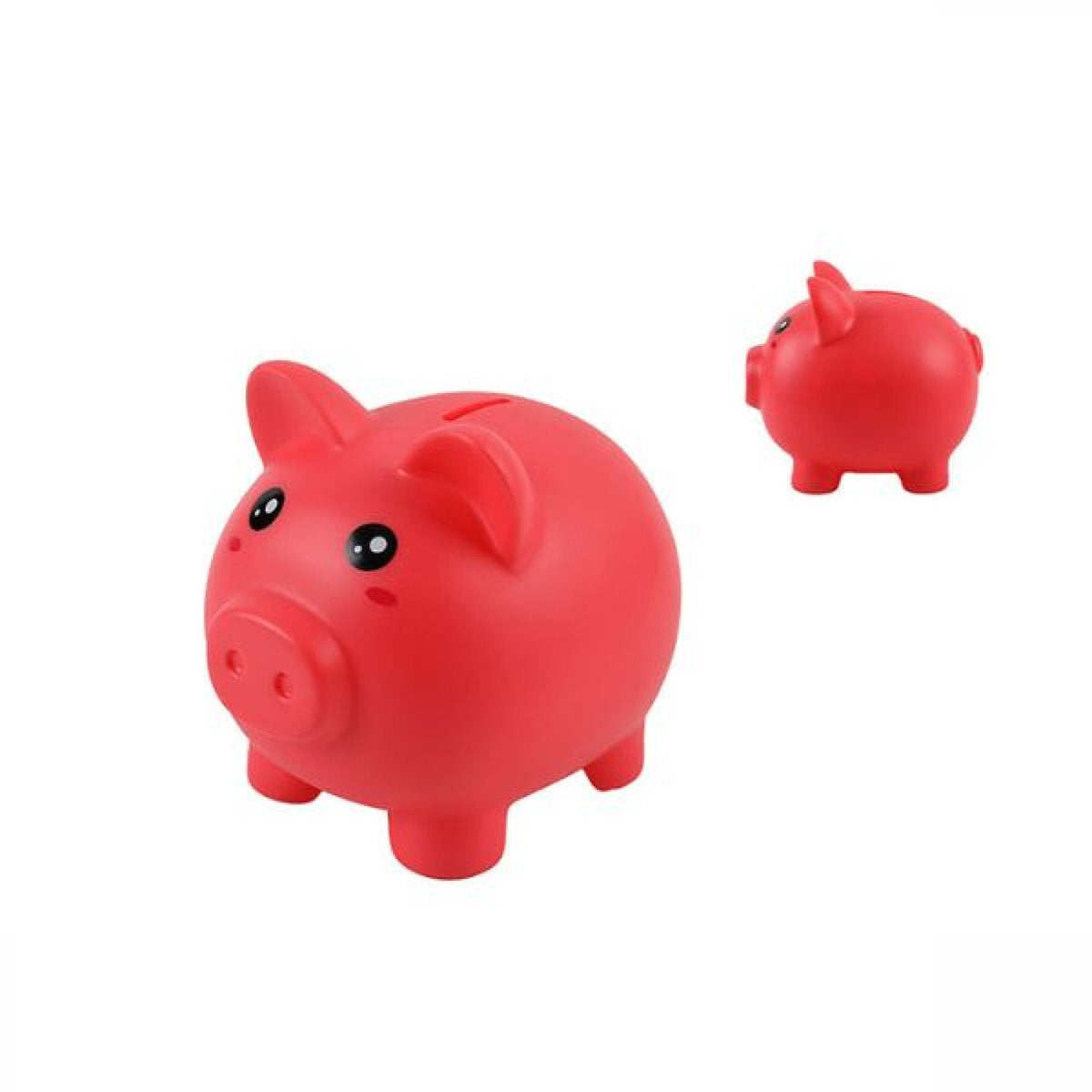 Piggy Bank Red
