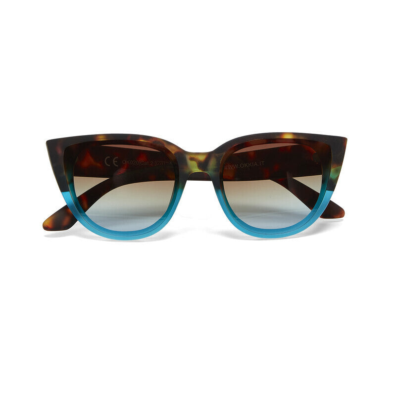SUNGLASSES SILVIA - HAVANA BLUE