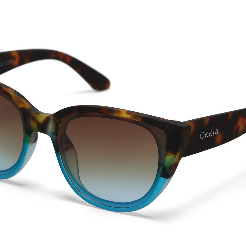 SUNGLASSES SILVIA - HAVANA BLUE