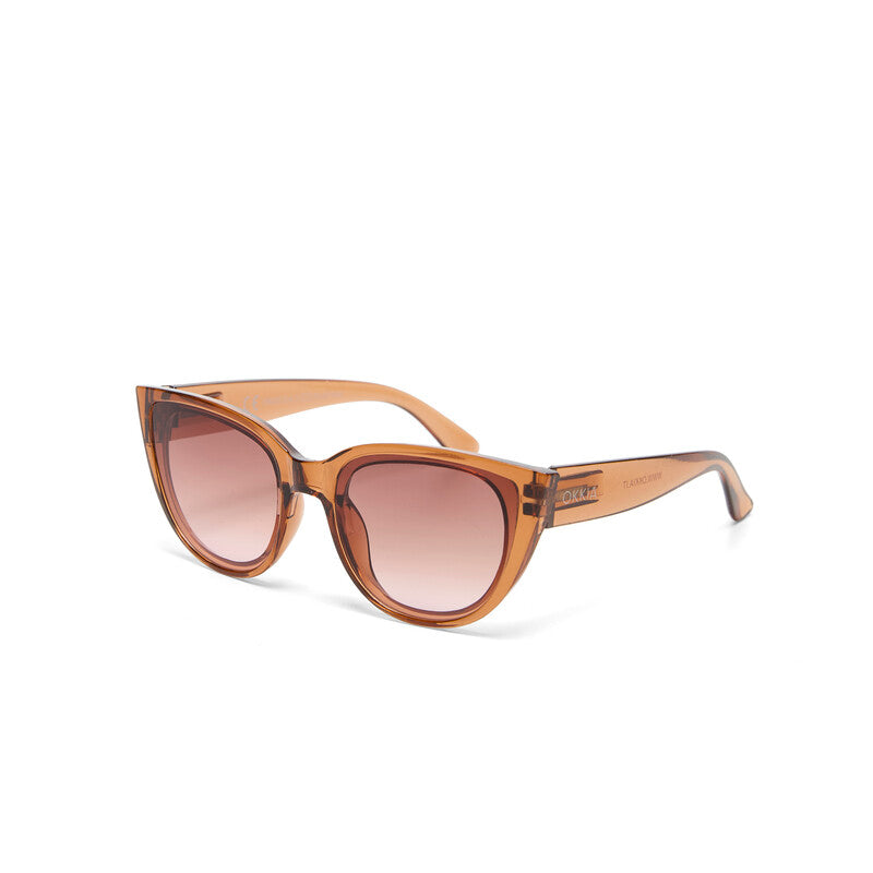 SUNGLASSES SILVIA- TRANSPARENT BROWN