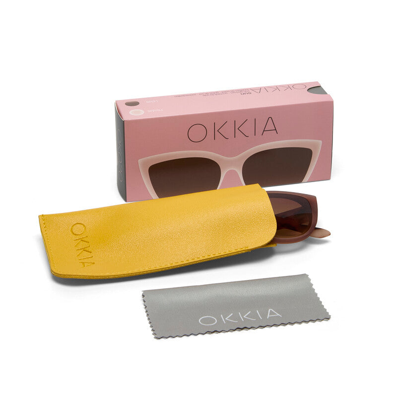 SUNGLASSES SILVIA - PINK HAVANA
