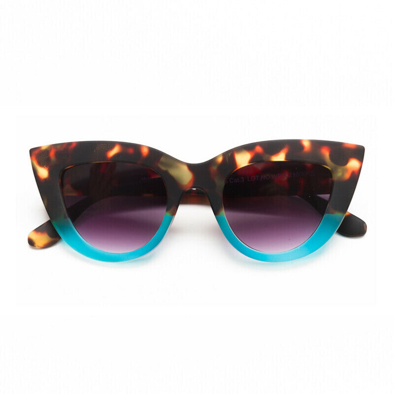 SUNGLASSES CLAUDIA - HAVANA BLUE
