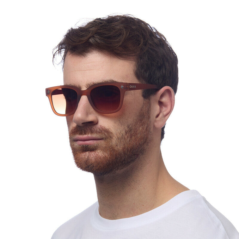 SUNGLASSES GIOVANNI - TRANSLUCENT BROWN