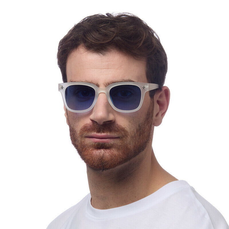 SUNGLASSES GIOVANNI - CLEAR & BLUE/PINK LENS