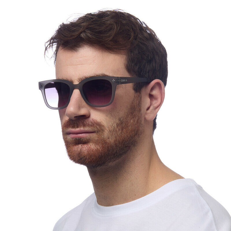 SUNGLASSES GIOVANNI - TRANSLUCENT SMOKE GREY