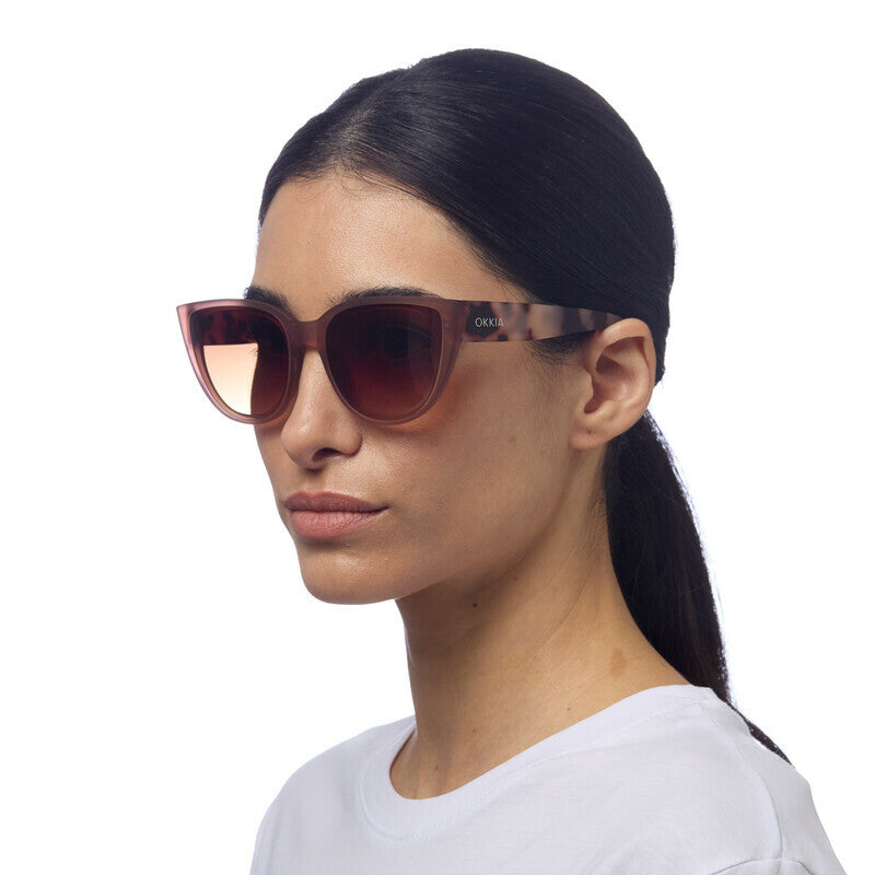 SUNGLASSES SILVIA - PINK HAVANA