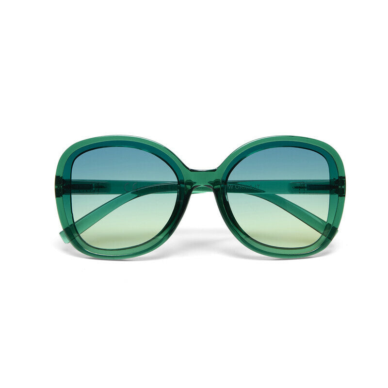 SUNGLASSES ANNA- TRANSPARENT GREEN