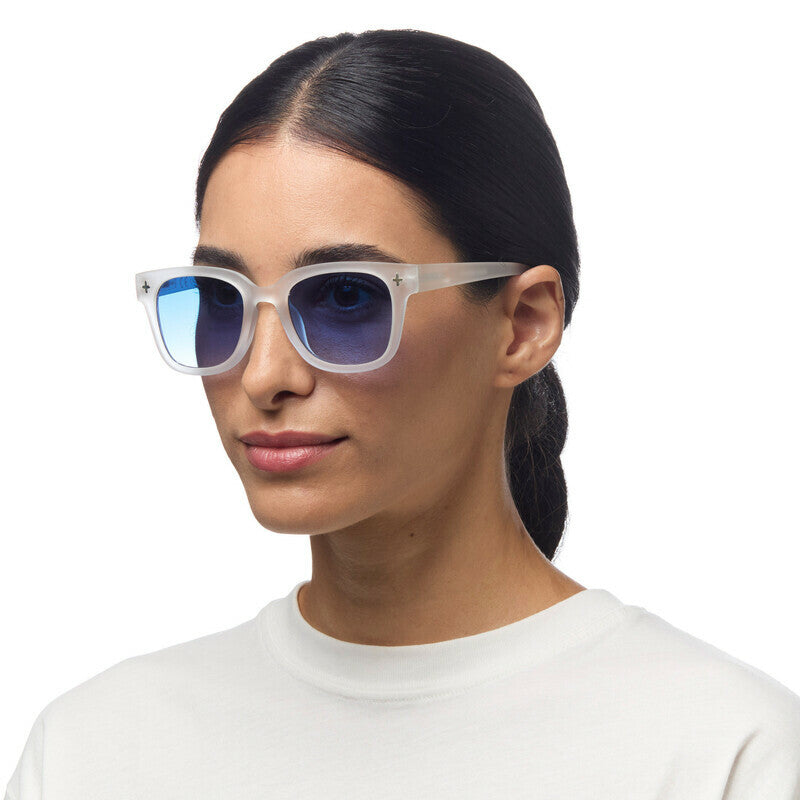 SUNGLASSES GIOVANNI - CLEAR & BLUE/PINK LENS