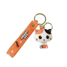 Keychain Orange Cat