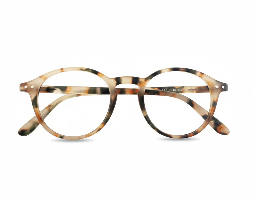 READING GLASSES - #D LIGHT TORTOISE