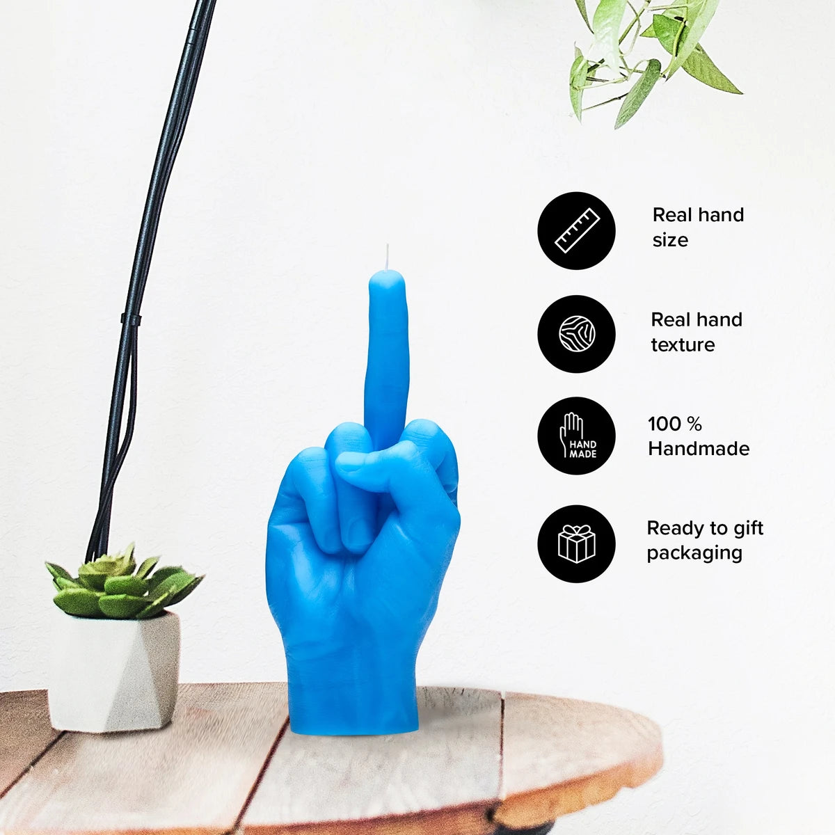 Candle F*ck you (Blue)