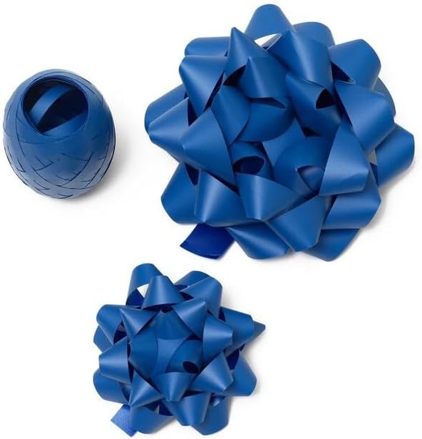 SET OF TWO BOWS AND A RIBBON - BOWS & RIBBON SET - BL