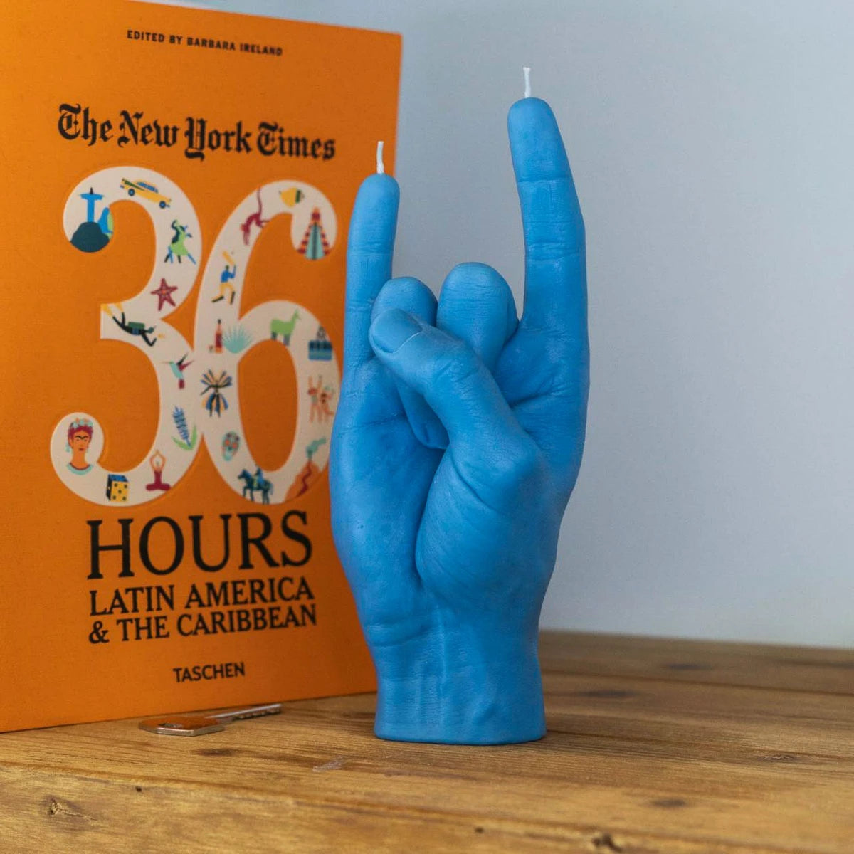 Candle You Rock (Blue)