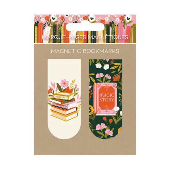 Magnetic Bookmarks - Flowers Magic Story