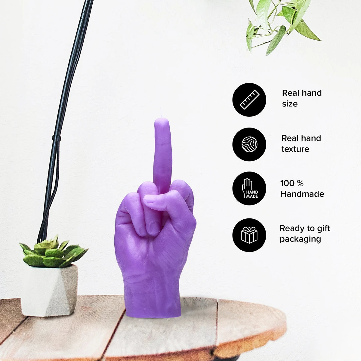 Candle F*ck you (Purple)