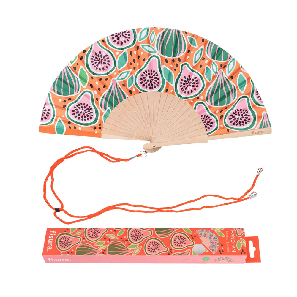 Hand Fan "Figs"