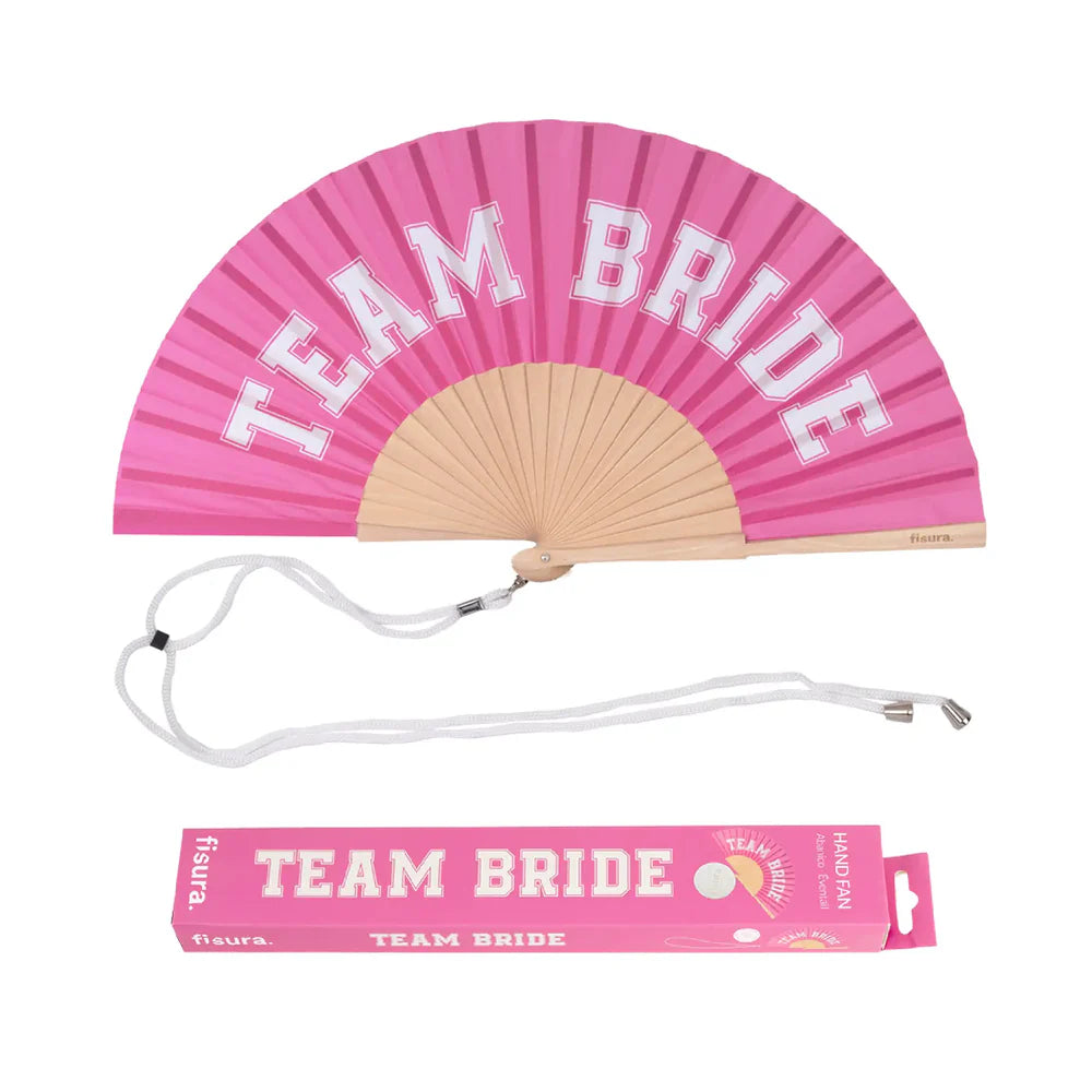 Hand Fan “Team Bride”