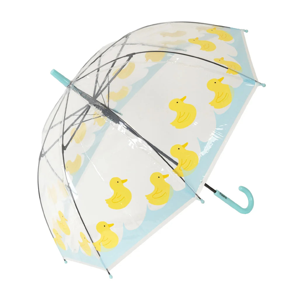 Kids Transparent Umbrella "Ducks"