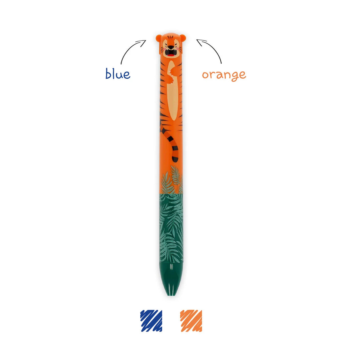 TWO COLOUR BALLPOINT PEN - TIGER