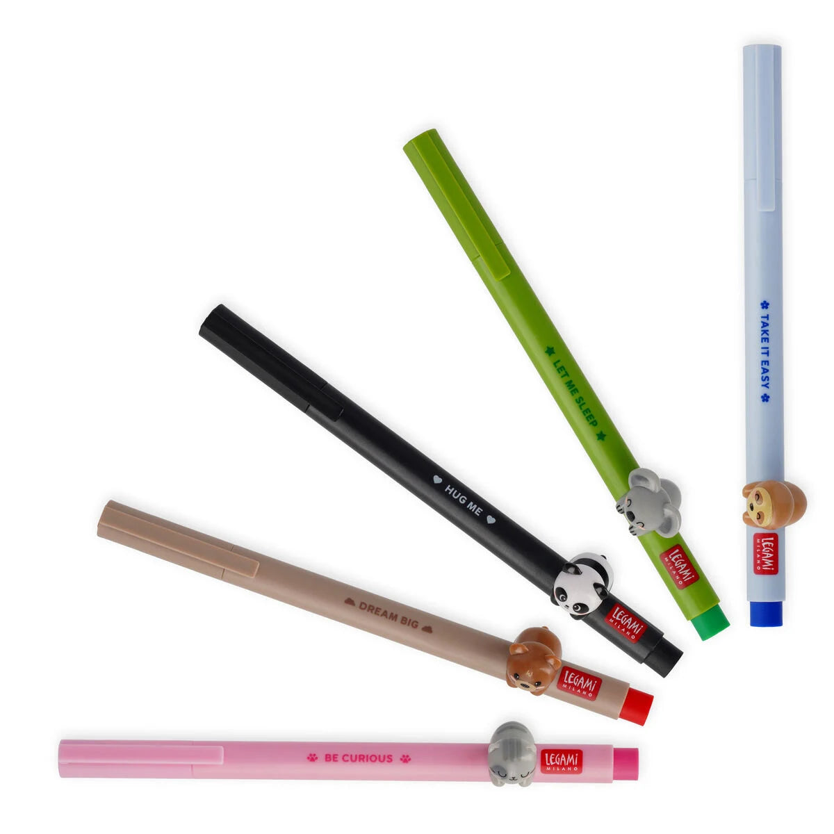 LOVELY FRIENDS - GEL PEN WITH ANIMAL DECORATION - KI