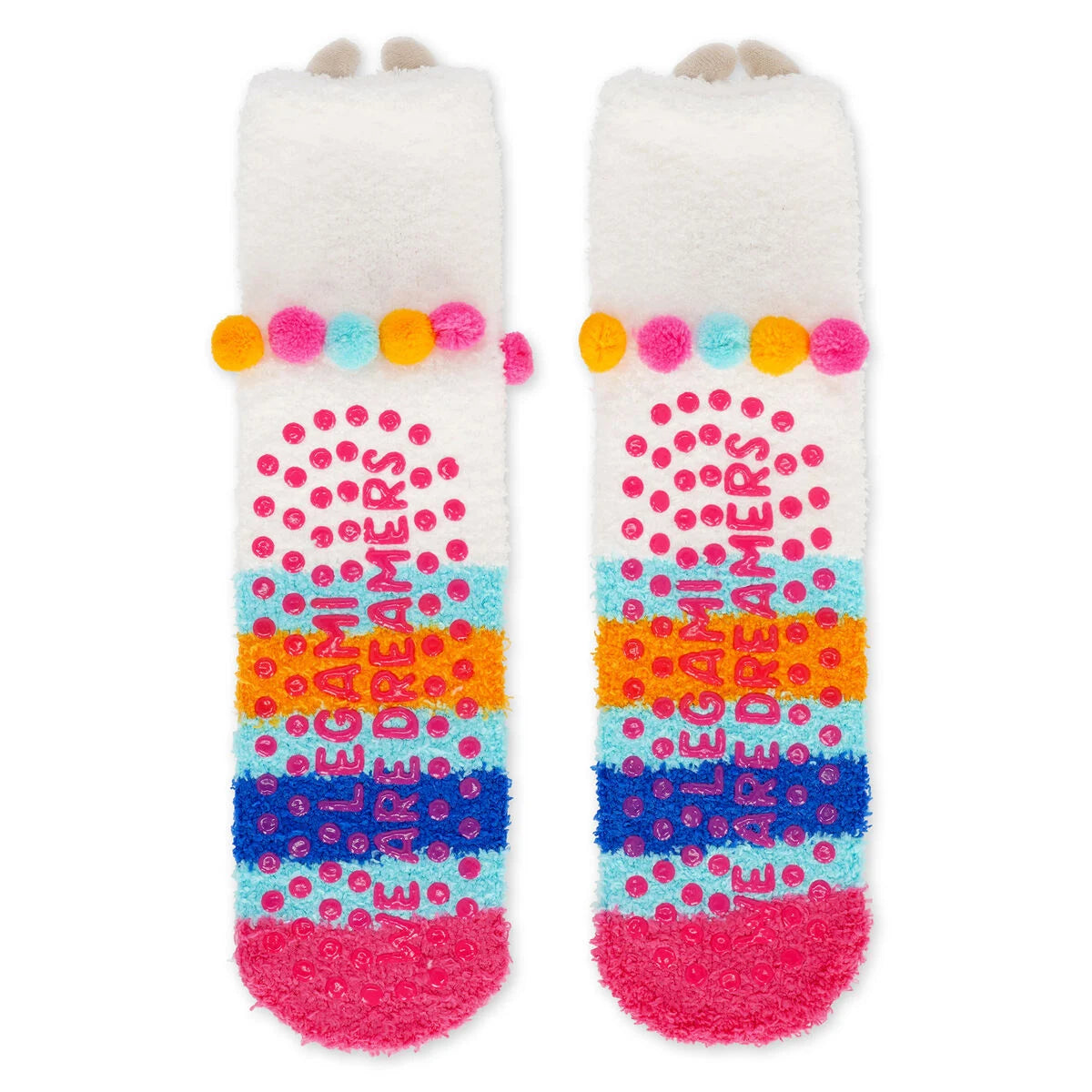MEIAS NON-SLIP SOCKS - IT'S A MATCH! - LLAMA