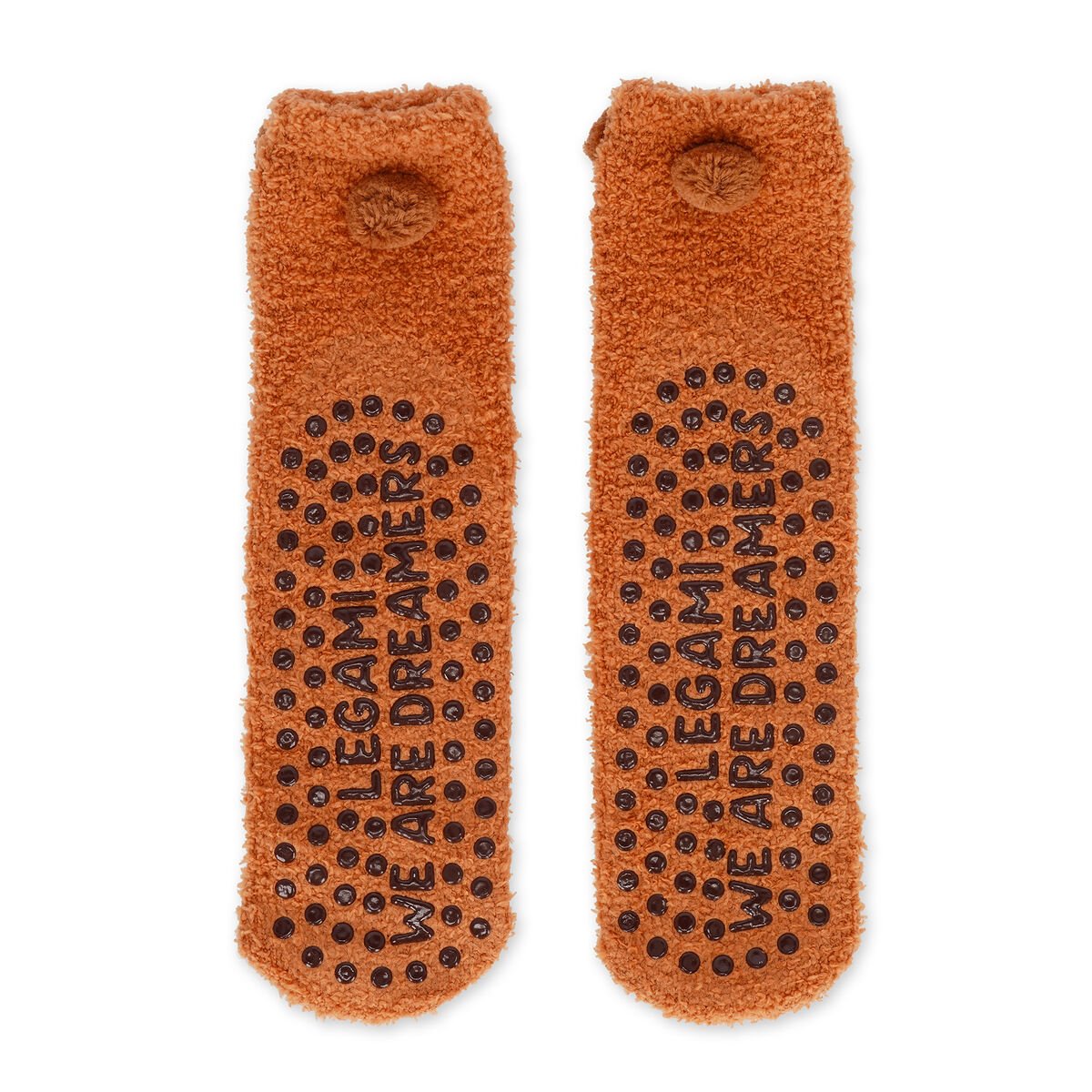MEIAS NON-SLIP SOCKS - IT'S A MATCH! - TEDDY BEAR