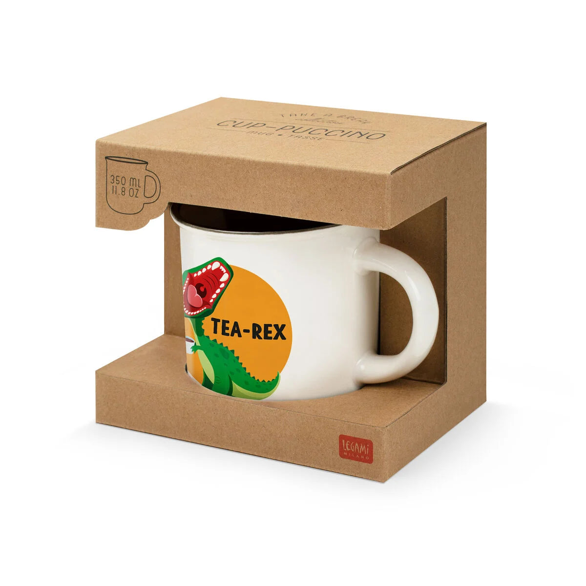 NEW BONE CHINA PORCELAIN MUG - CUP?PUCCINO - DINO