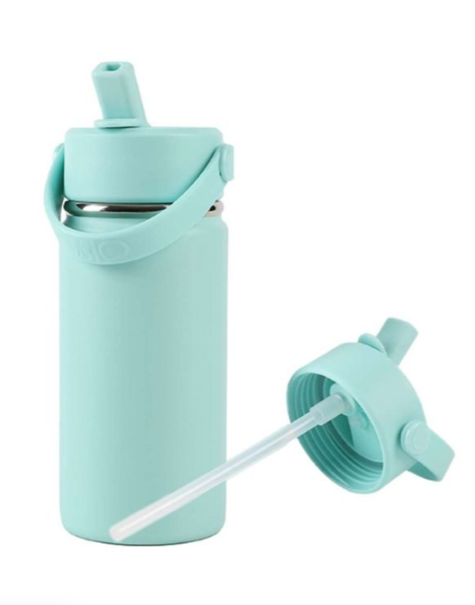 Thermal Bottle 400ml With Handle Green Aqua
