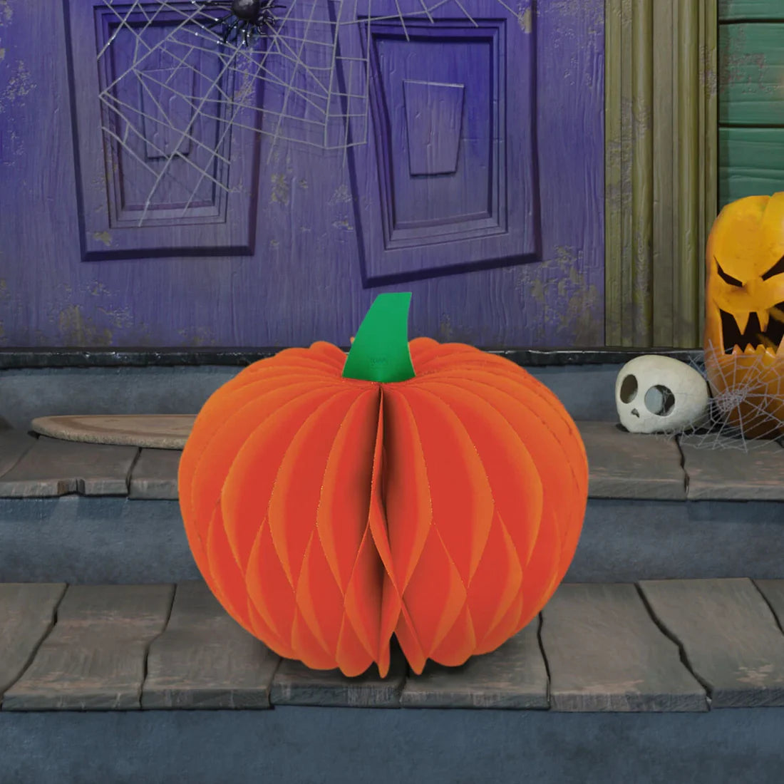 Foldable Paper Pumpkin - What A Pumpkin! - Pumpkin