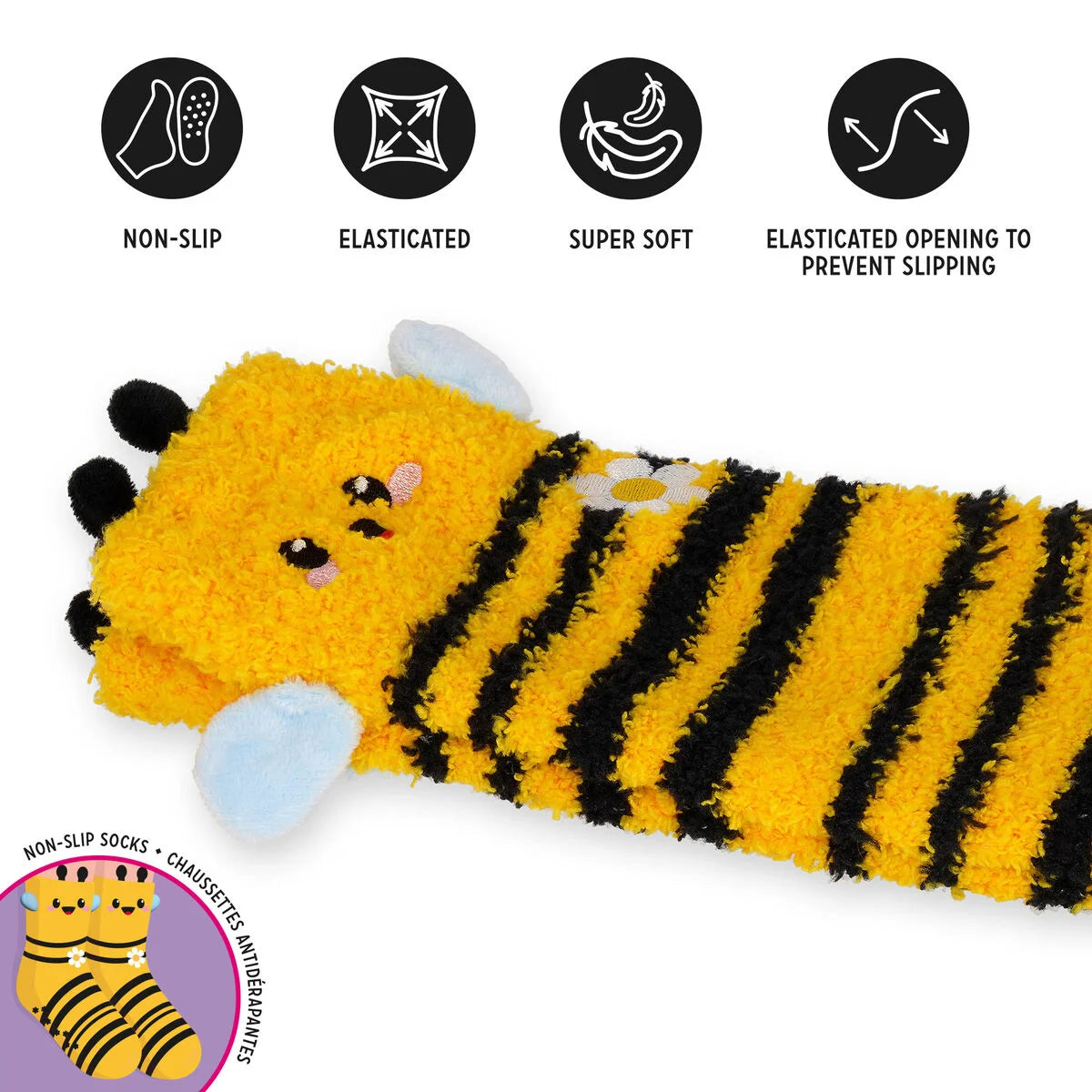 MEIAS NON-SLIP SOCKS - IT'S A MATCH! - BEE