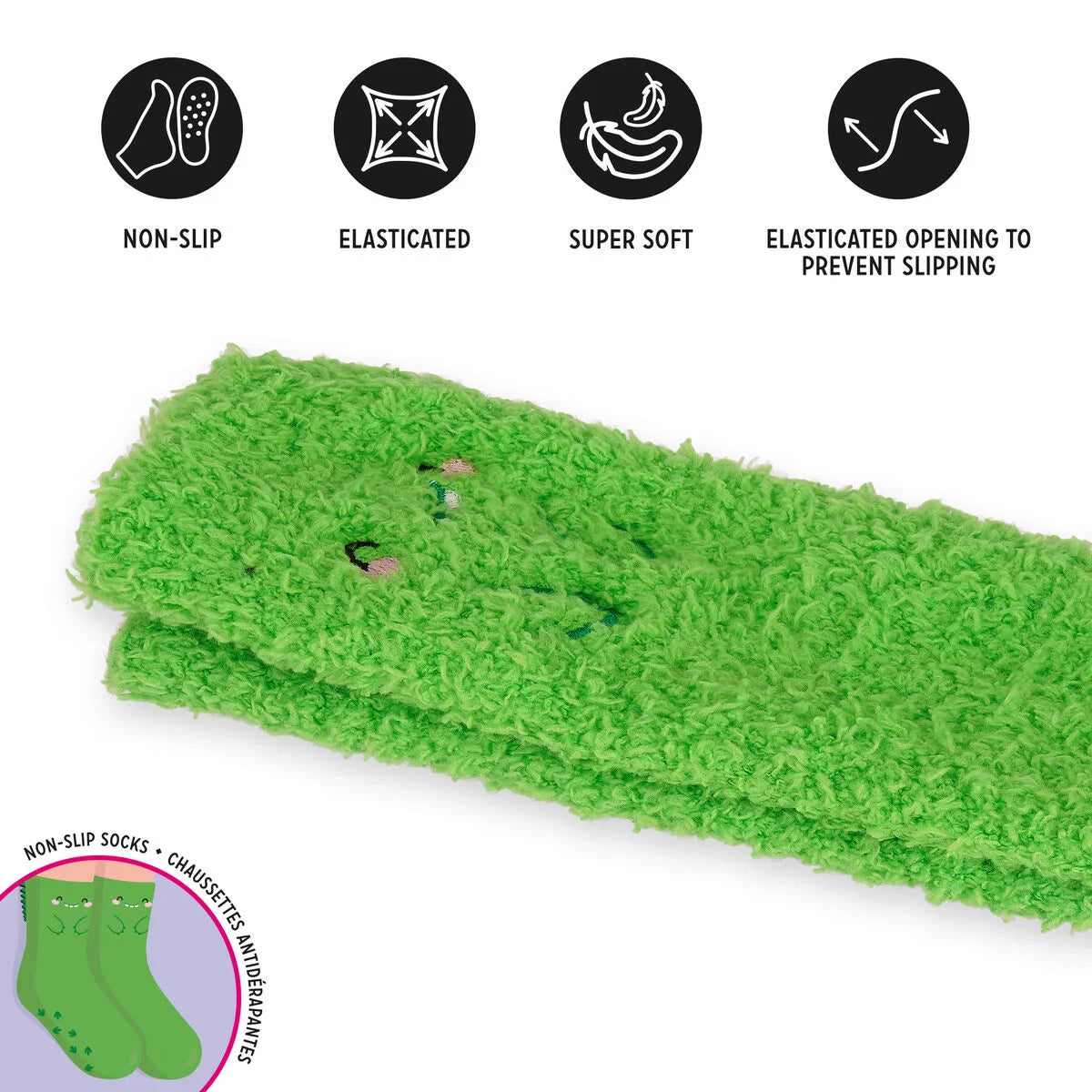 MEIAS NON-SLIP SOCKS - IT'S A MATCH! - DINO
