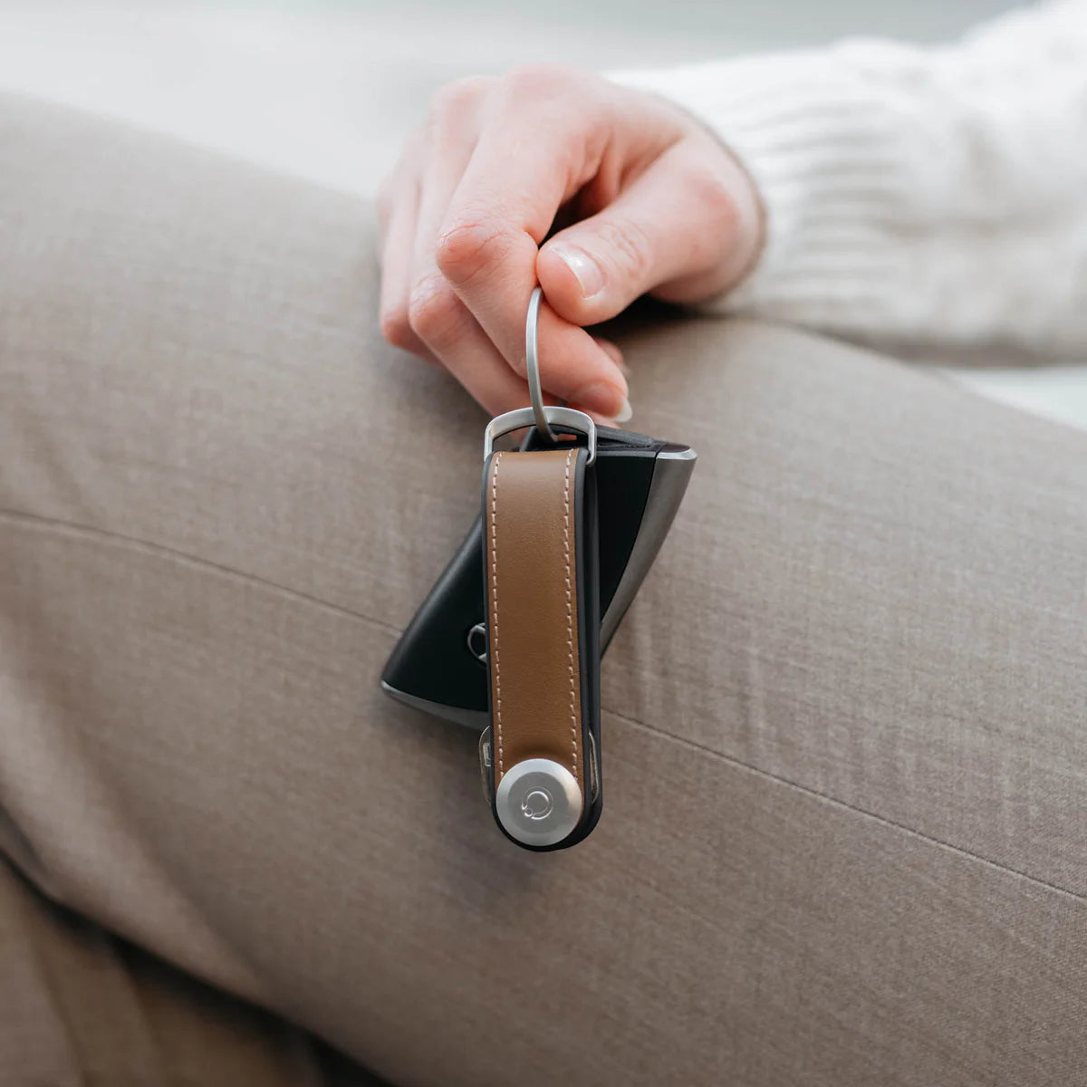 Key Organiser Hybrid Leather - Acorn