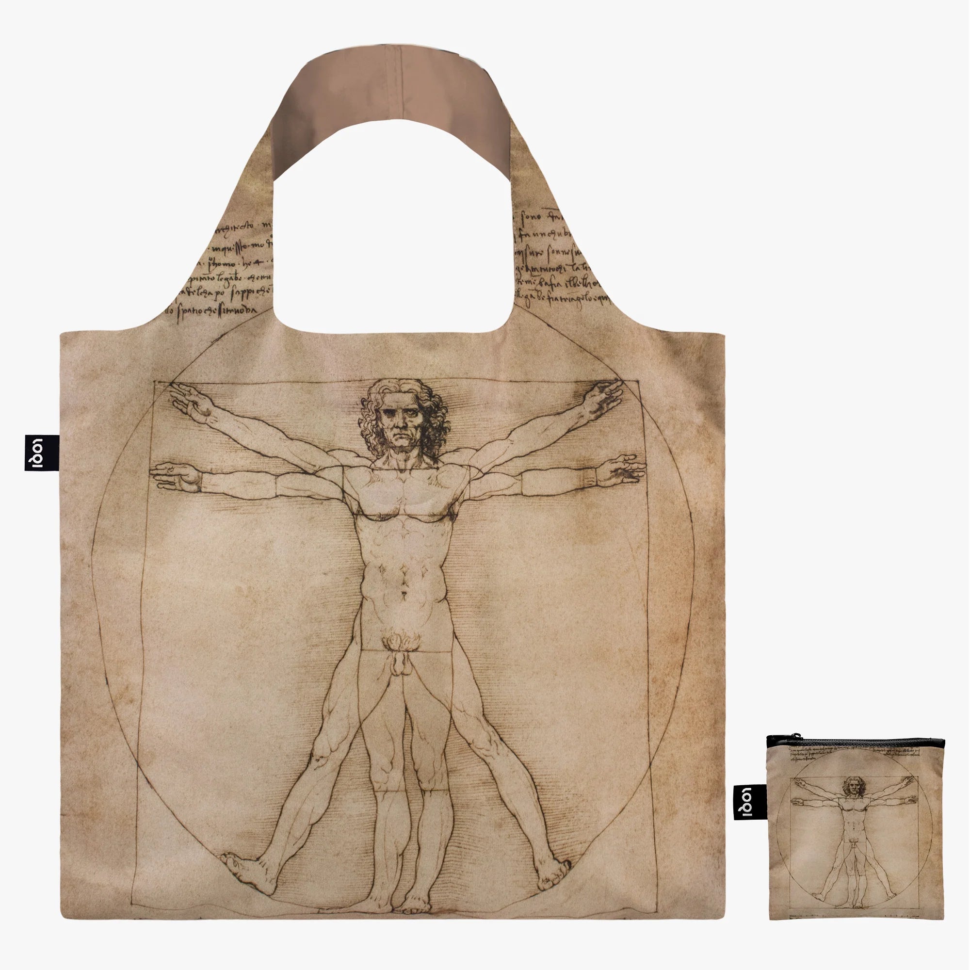 Tote Bag - Leonardo Da Vinci "Vitruvian Man"