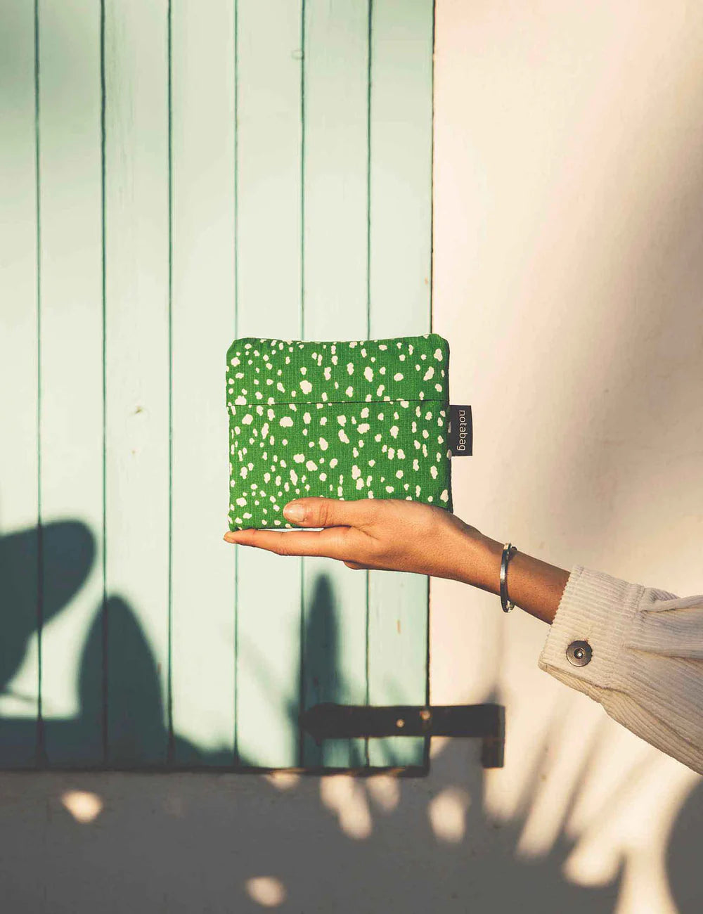Sack/Backpack - Green Sprinkle