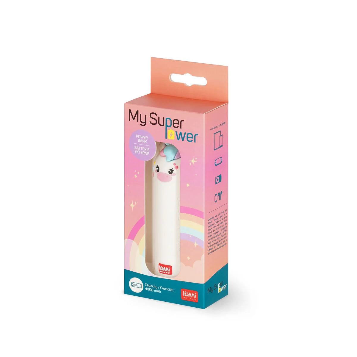 POWER BANK - MY SUPER POWER_4800 mAh - UNICORN