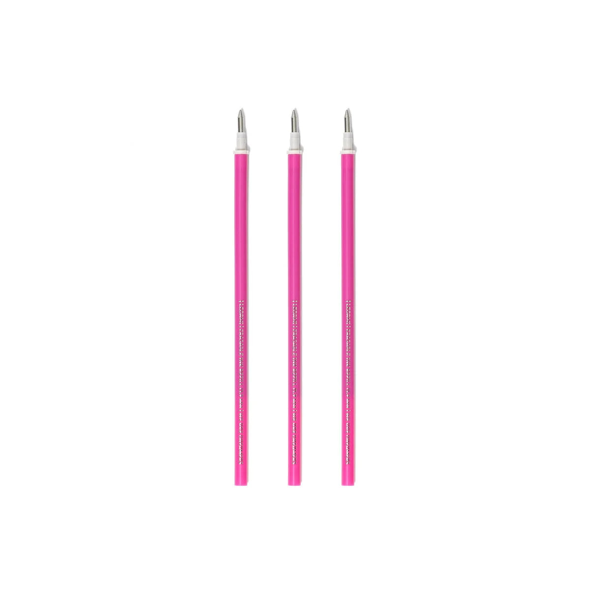 REFILL ERASABLE PEN - PINK - PACK 3 PCS
