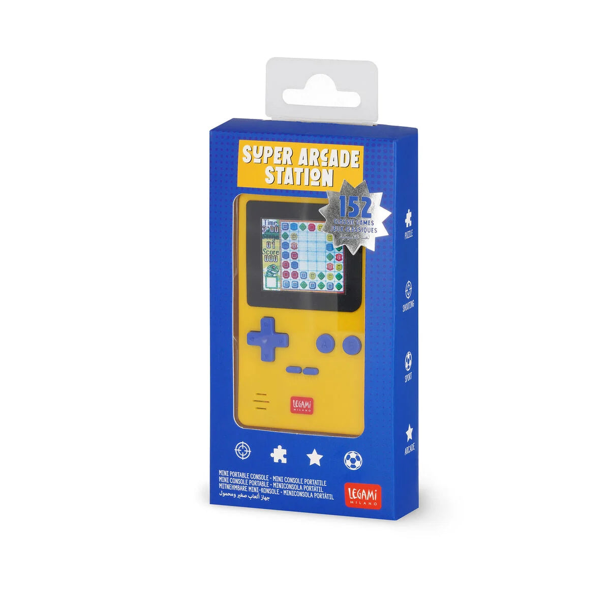 SUPER ARCADE STATION - MINI PORTABLE CONSOLE