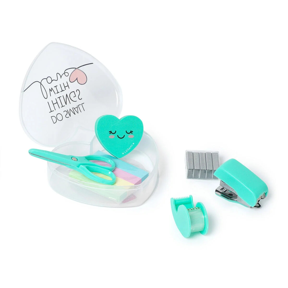 MINI STATIONERY SET HEART