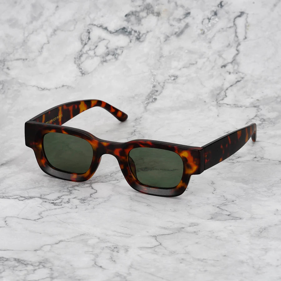 GLASSES JIMMY - MATT TORTOISE / GREEN