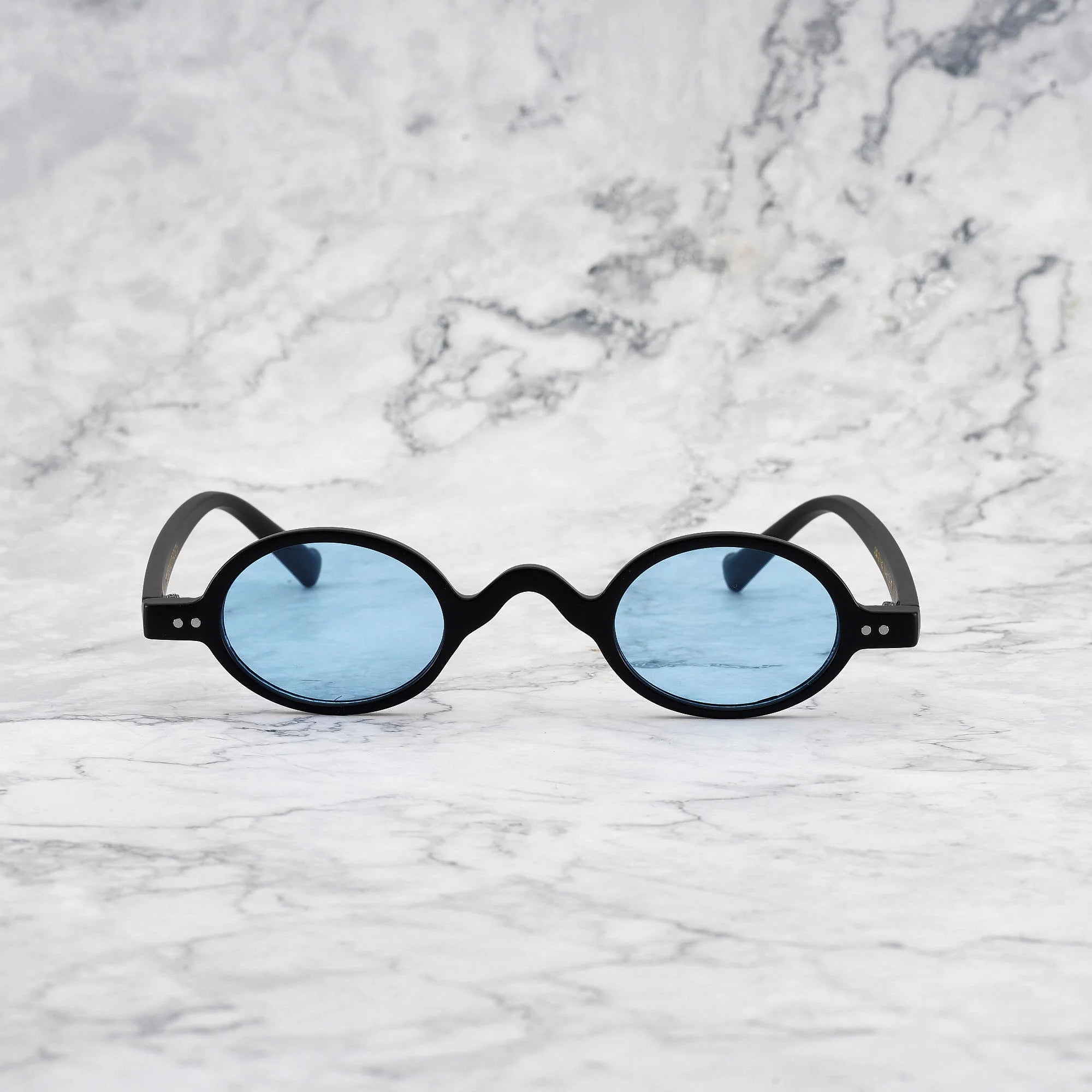 GLASSES LIAM - MATT BLACK / BLUE